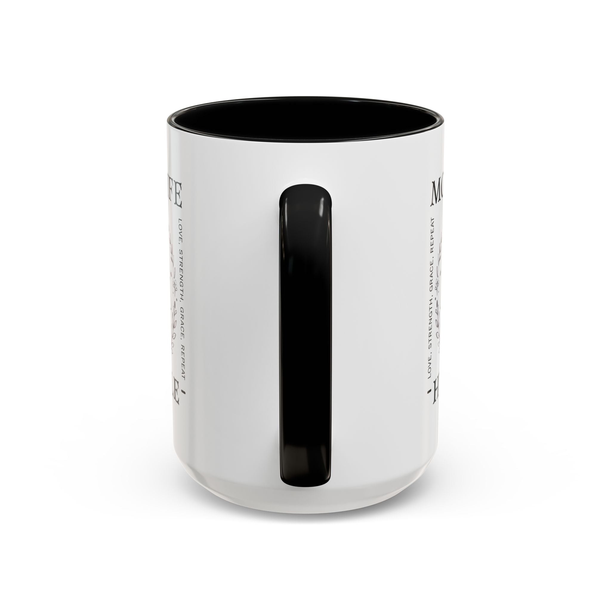 Mom Life Hustle Coffee Mug | Mom Life Accent Ceramic Mug 11/15oz