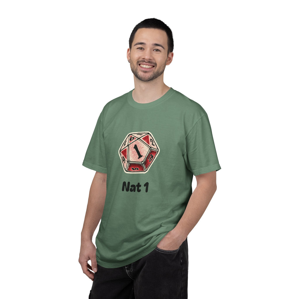 T-Shirt | Roleplaying RPG 'Nat 1' & 'Striving to Be the Whole Problem' Tee