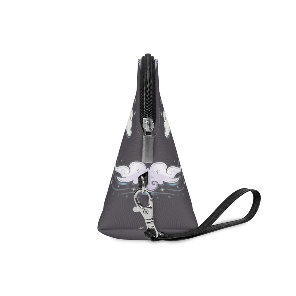 Cosmetic Pouch | Whimsical Pastel Night Skies Pattern Makeup Bag