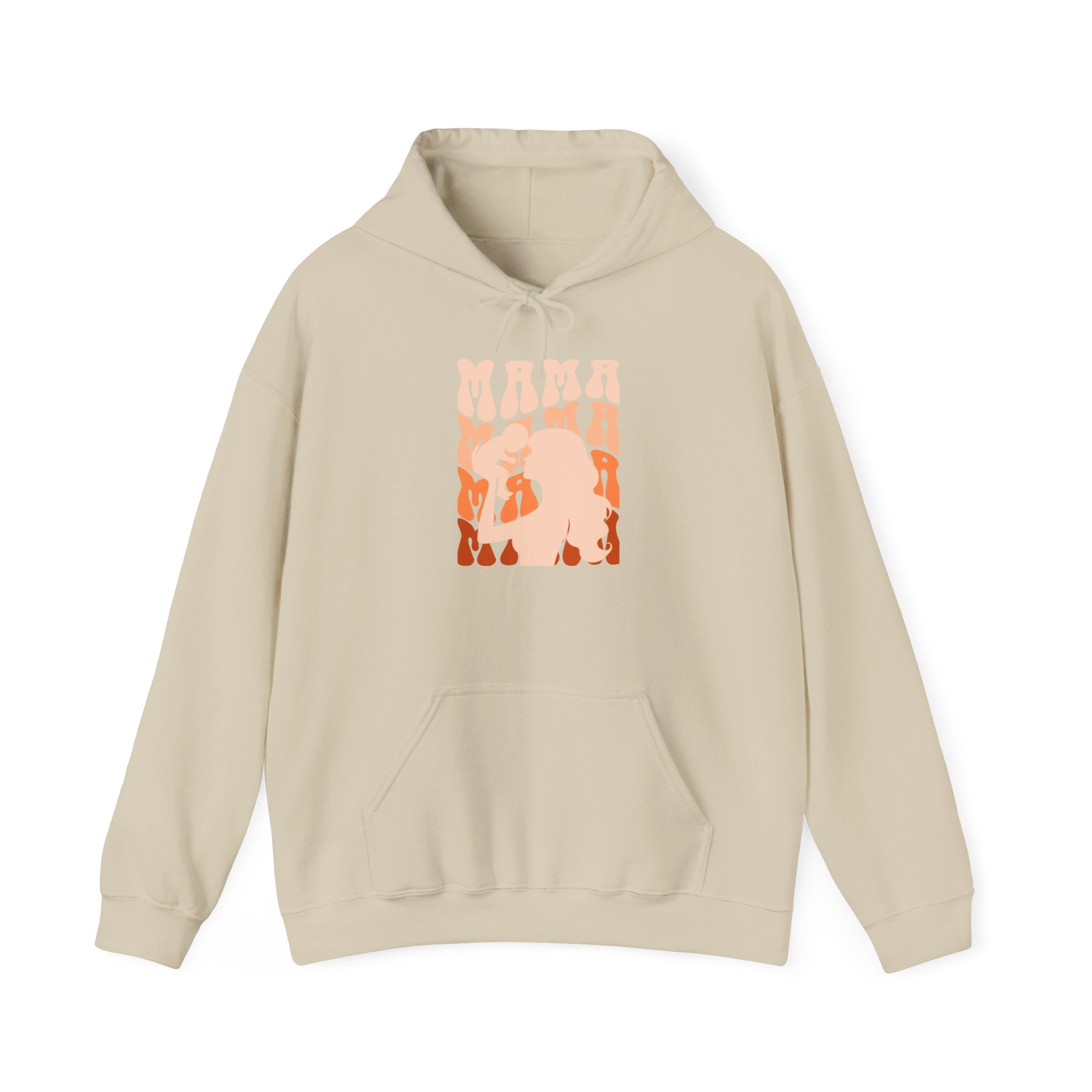 Hoodie | Mama and Baby Silhouette Graphic