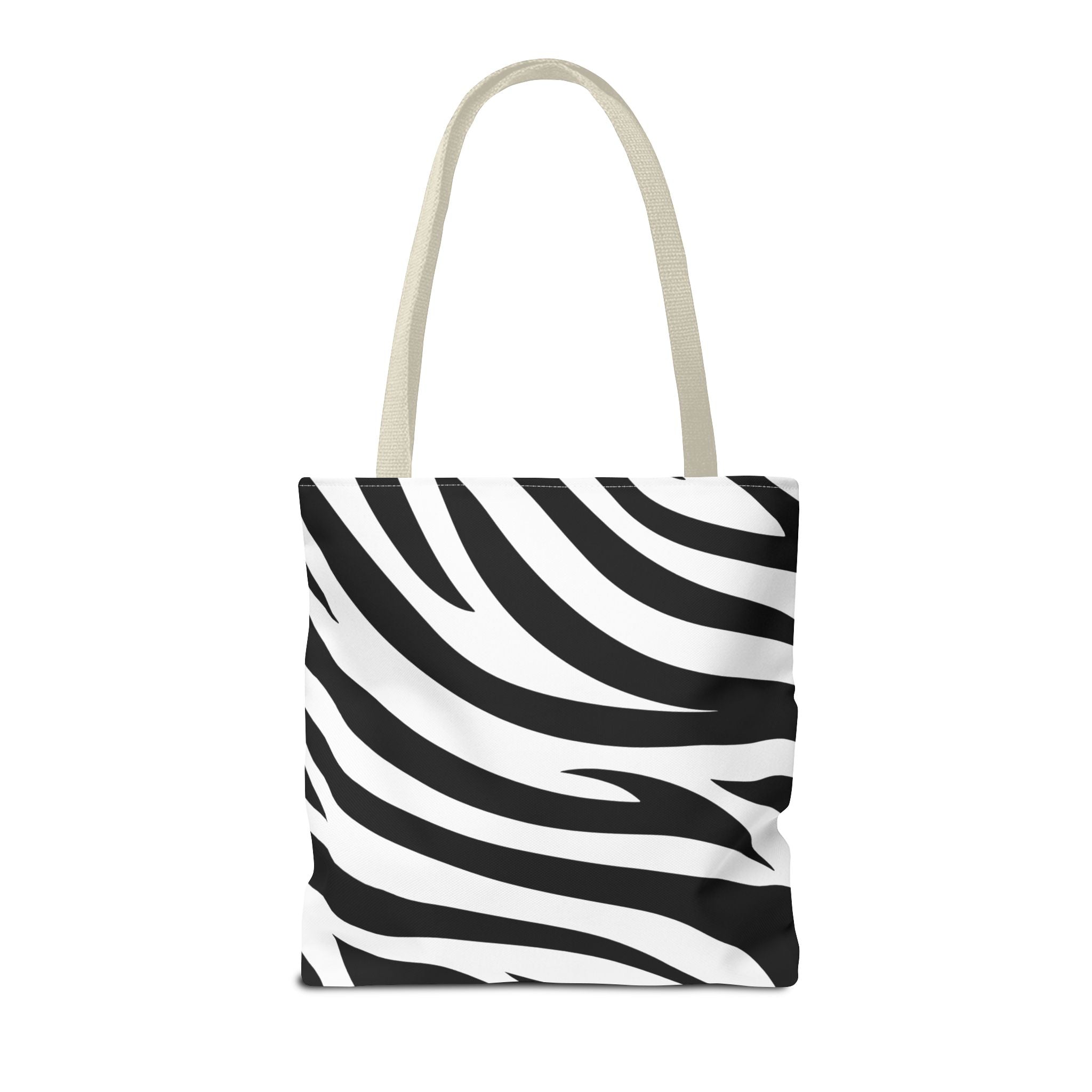 Tote Bag — Black & White Zebra Print  Fashion Tote