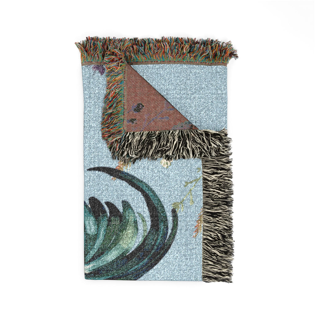 Farmhouse Rooster Tapestry Blanket