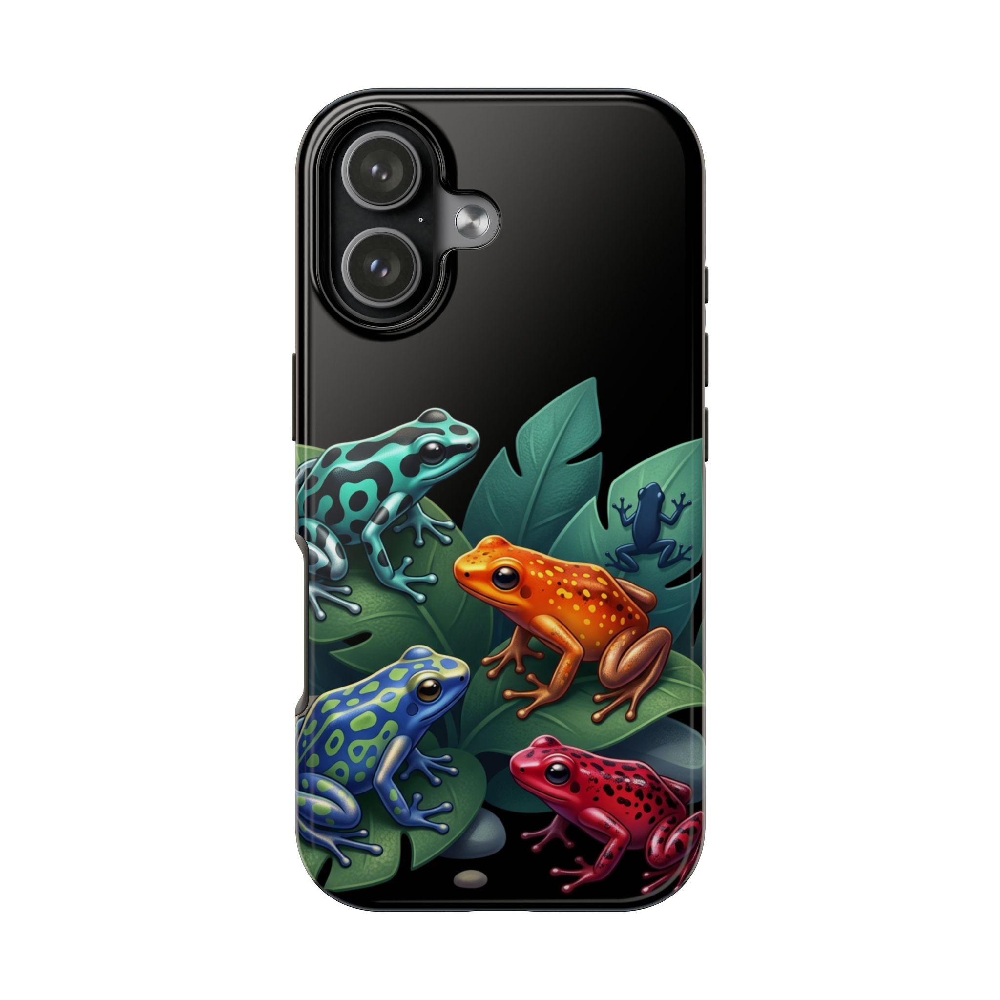 Phone Case | Colorful Dart Frog Design Tough Protective Case