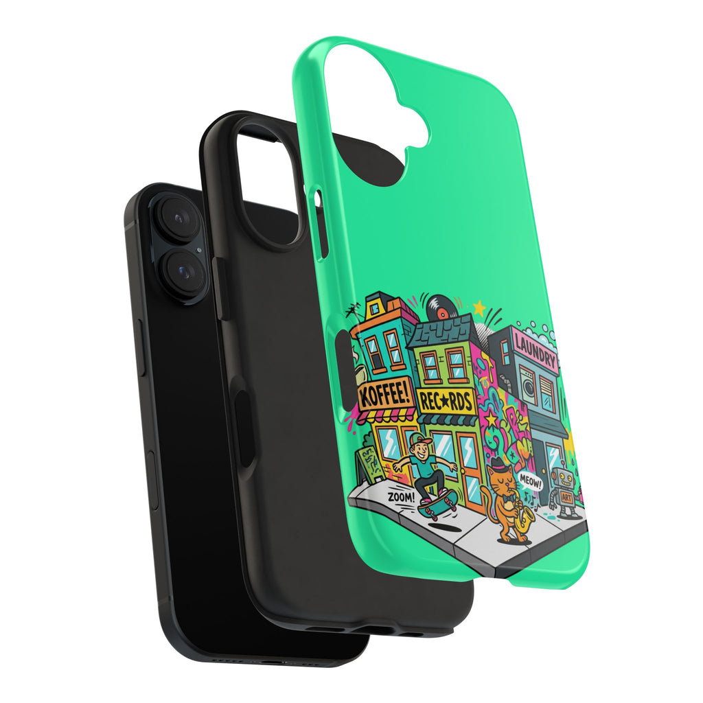 Phone Case | Tough Protective Cover with Colorful Street Art