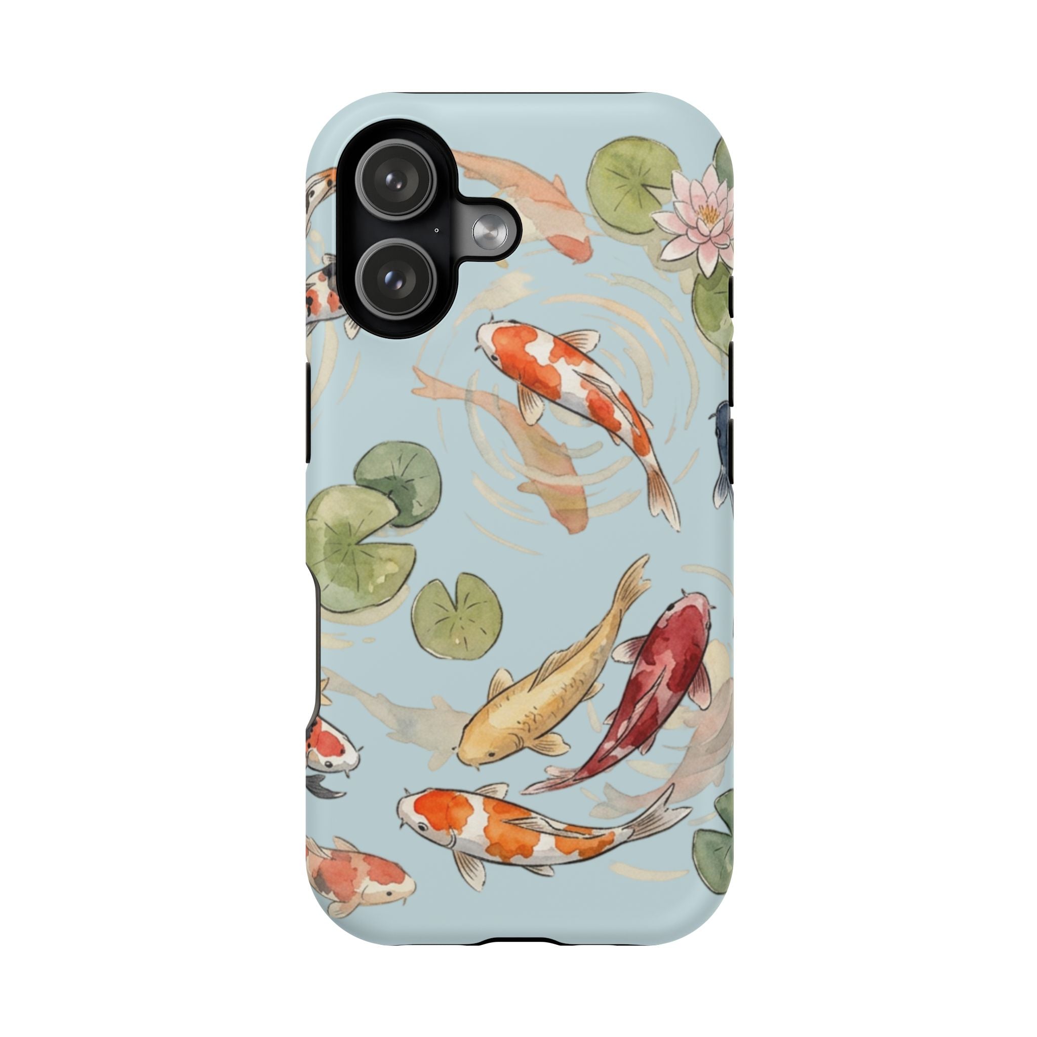 Phone Case | Koi Pond Magnetic Impact-Resistant Phone Cover