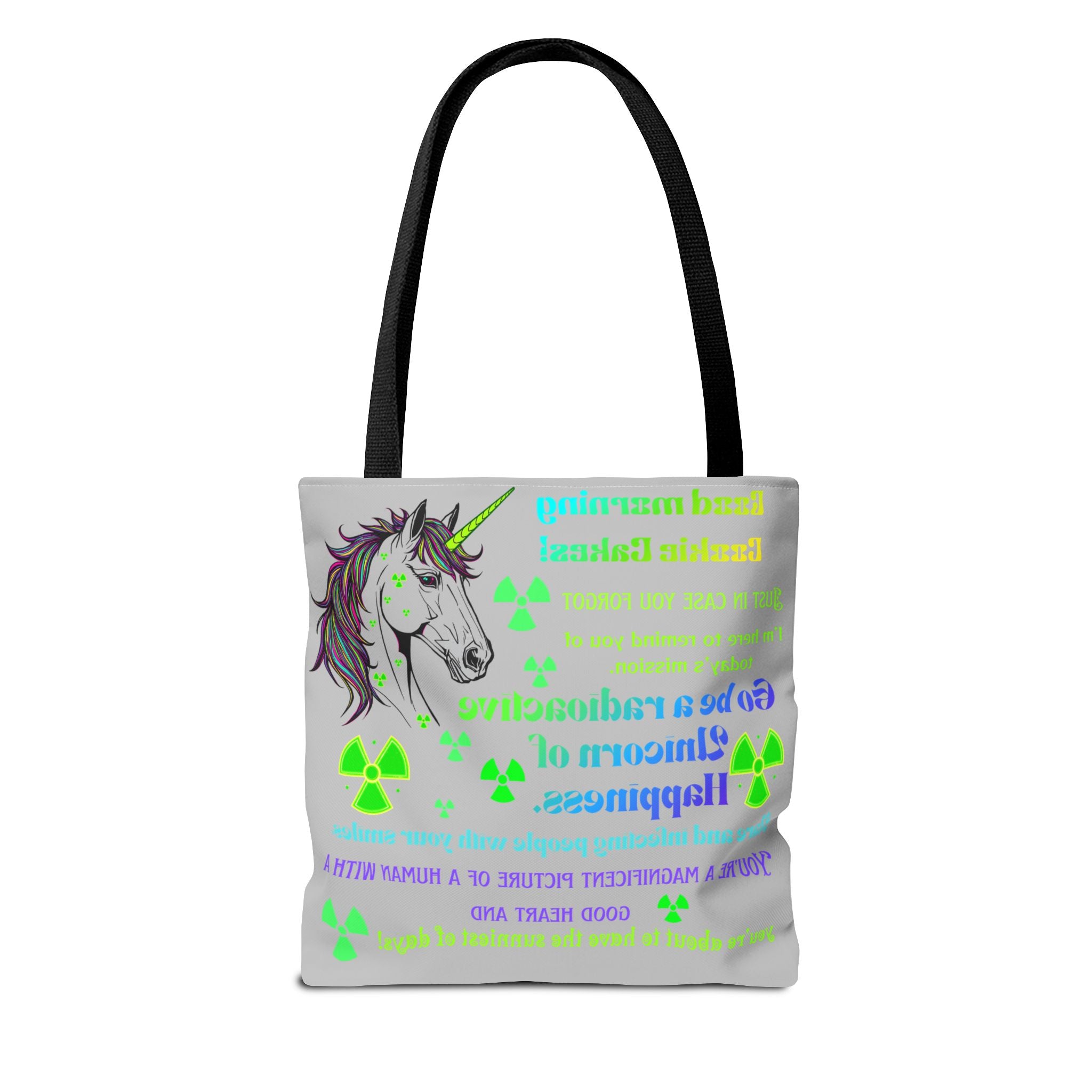Tote Bag | Radiant Neon Graphic Tote