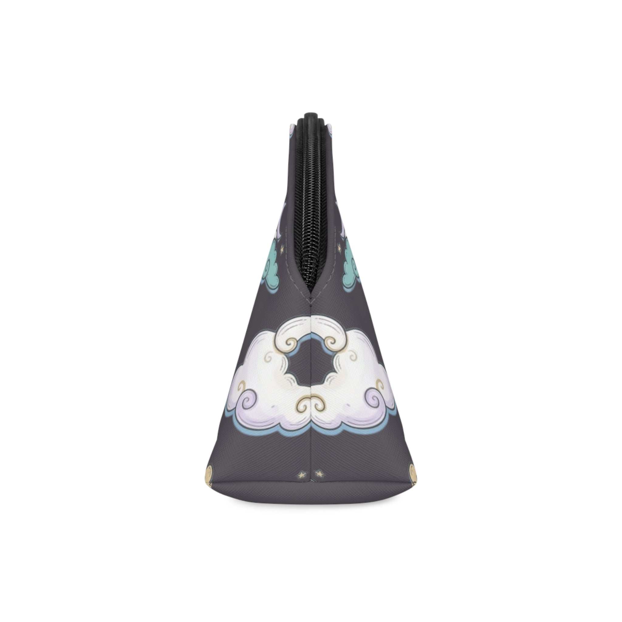 Cosmetic Pouch | Whimsical Pastel Night Skies Pattern Makeup Bag