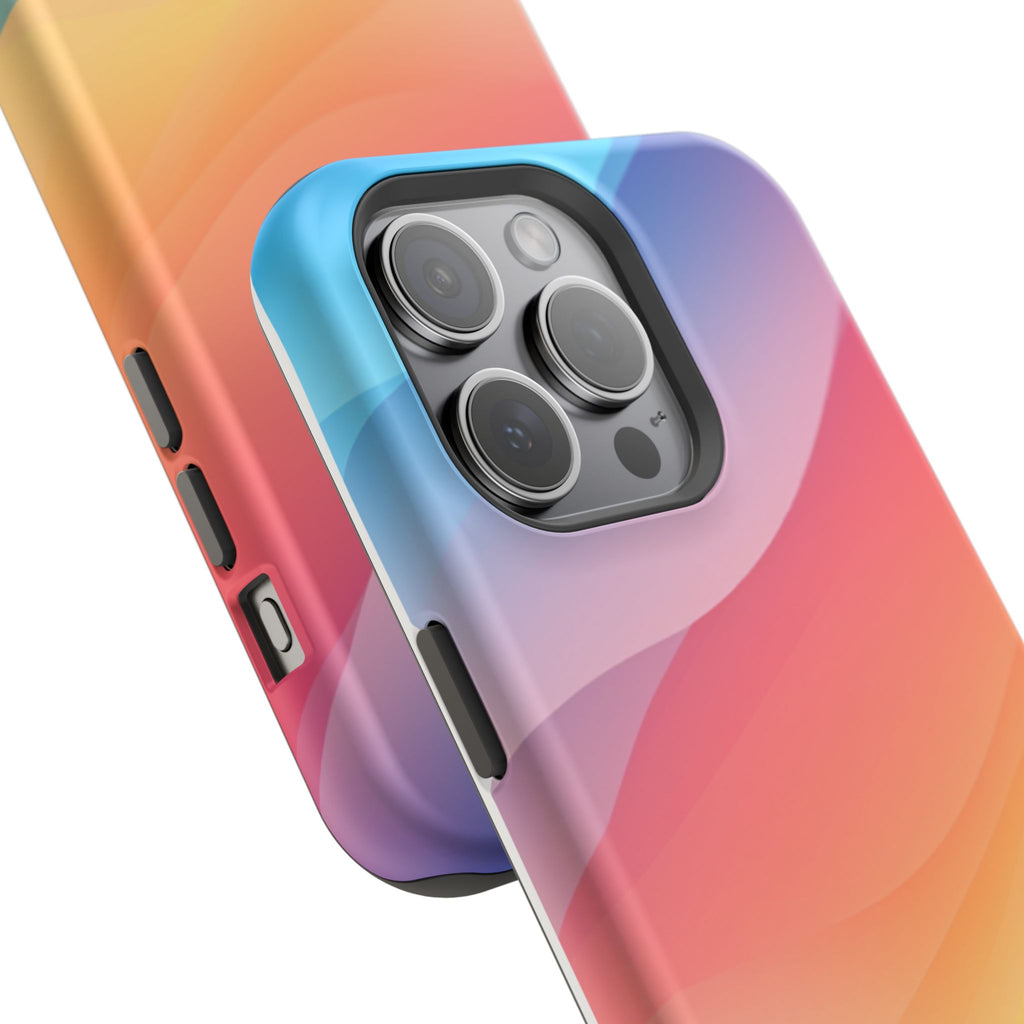Phone Case | Gradient Sunset Magnetic Impact-Resistant Phone Shield