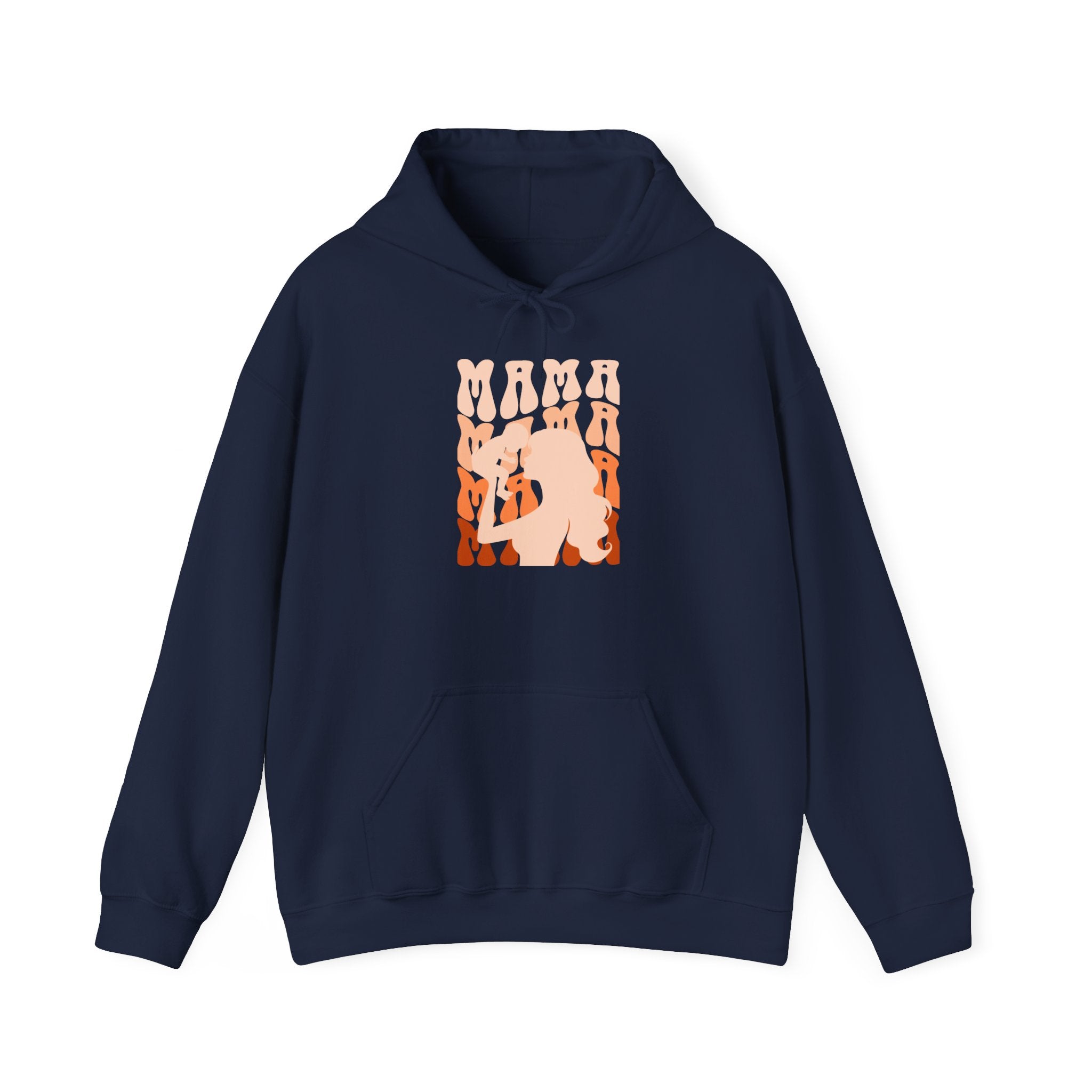 Hoodie | Mama and Baby Silhouette Graphic