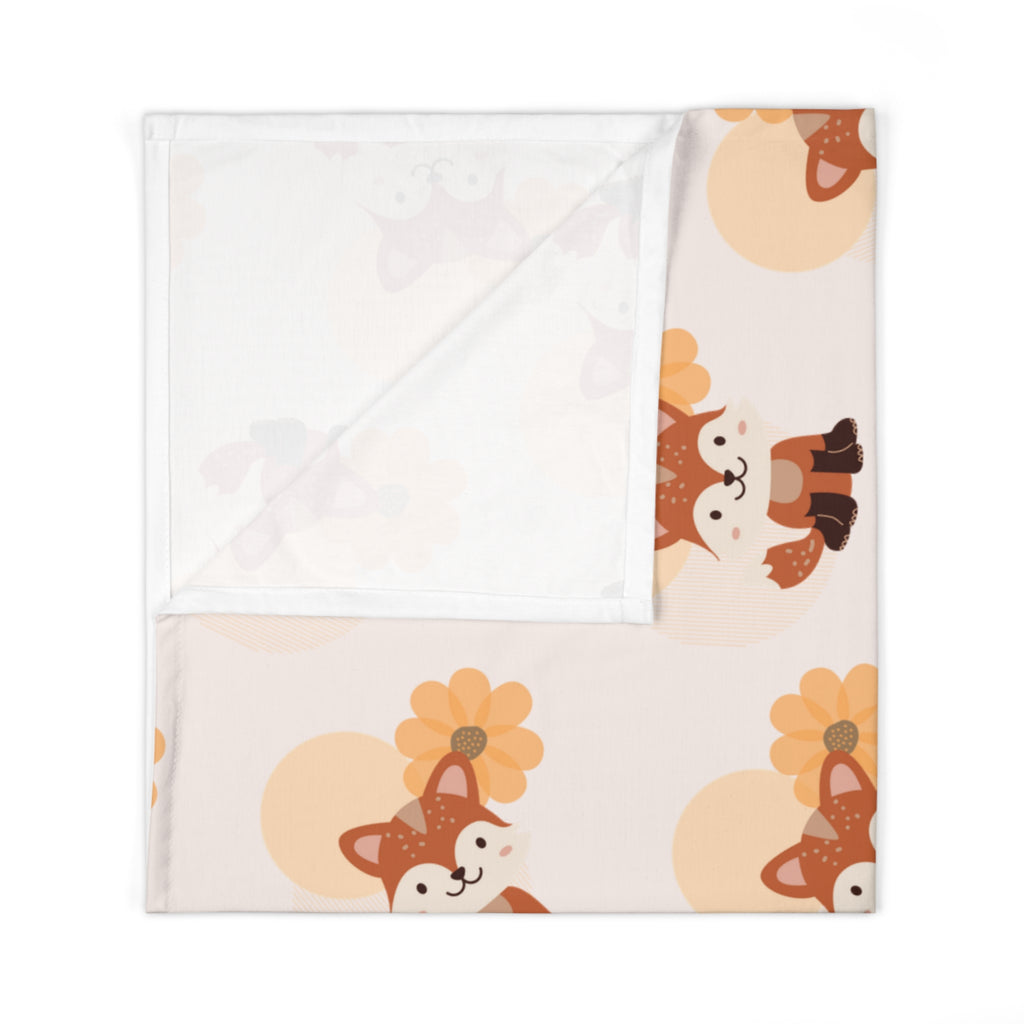 Baby Swaddle Blanket | Cute Fox Infant Swaddle