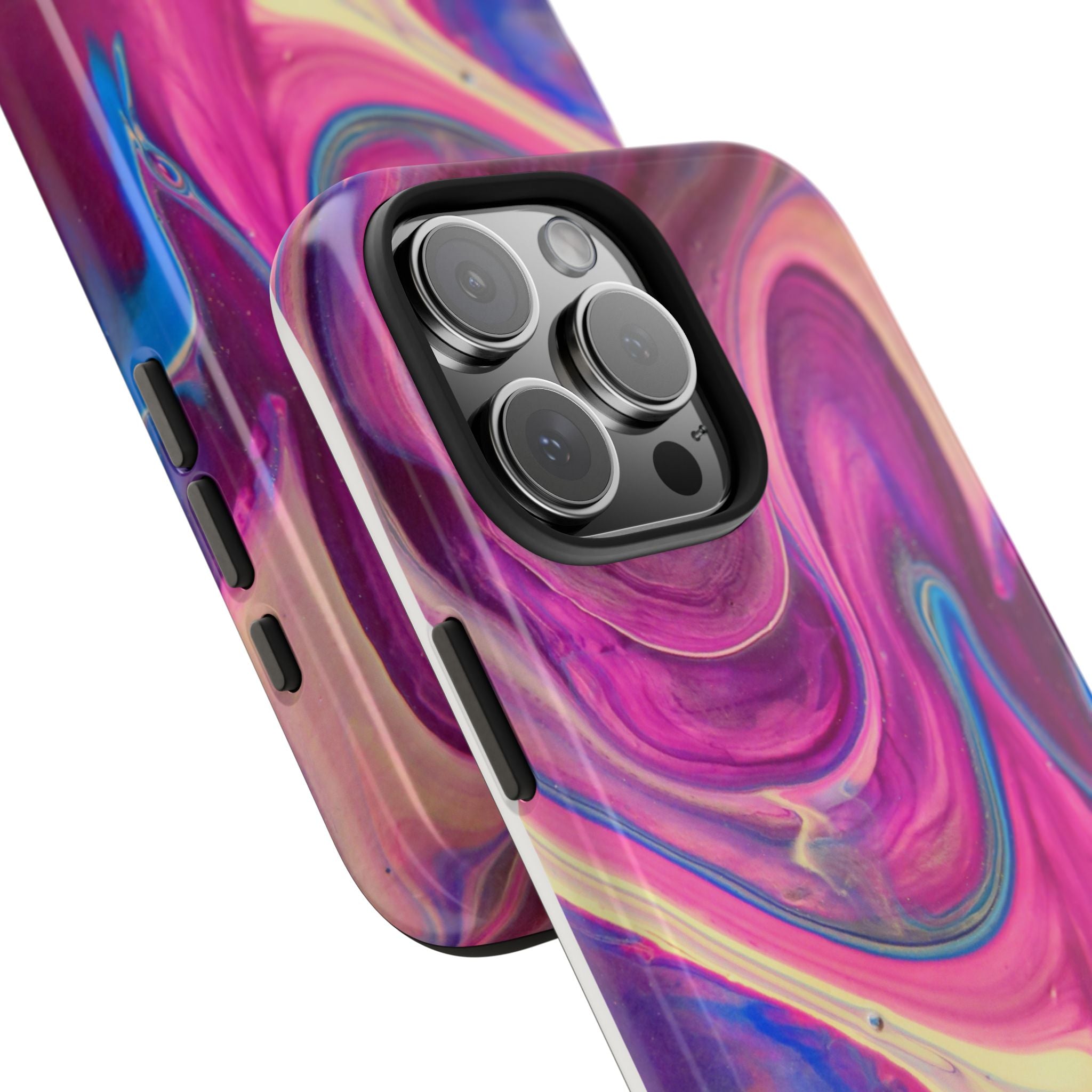 Phone Case | Protective Artistic Paint Pour Design
