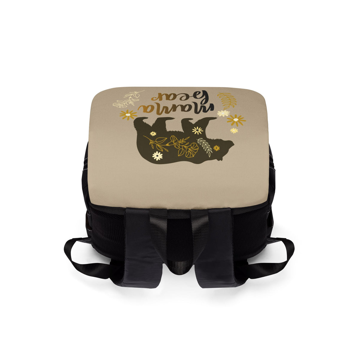 Backpack | Mama Bear Floral Casual Shoulder Bag for Moms