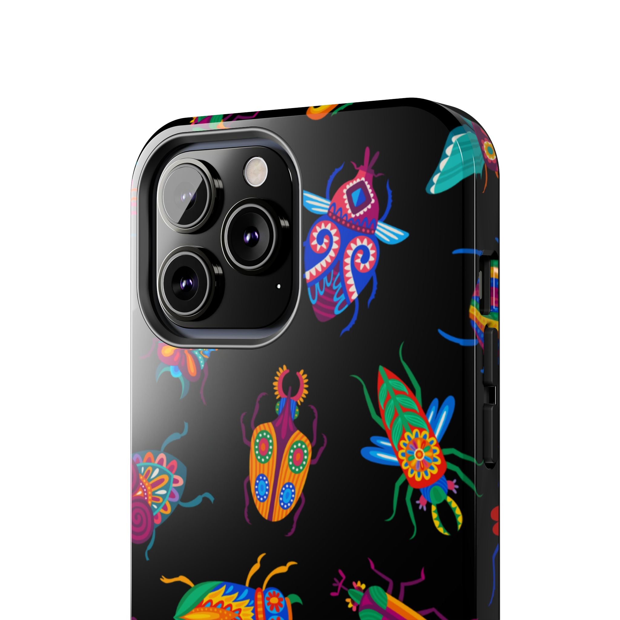 Phone Case | Neon Beetle Pattern Tough Protective Cover