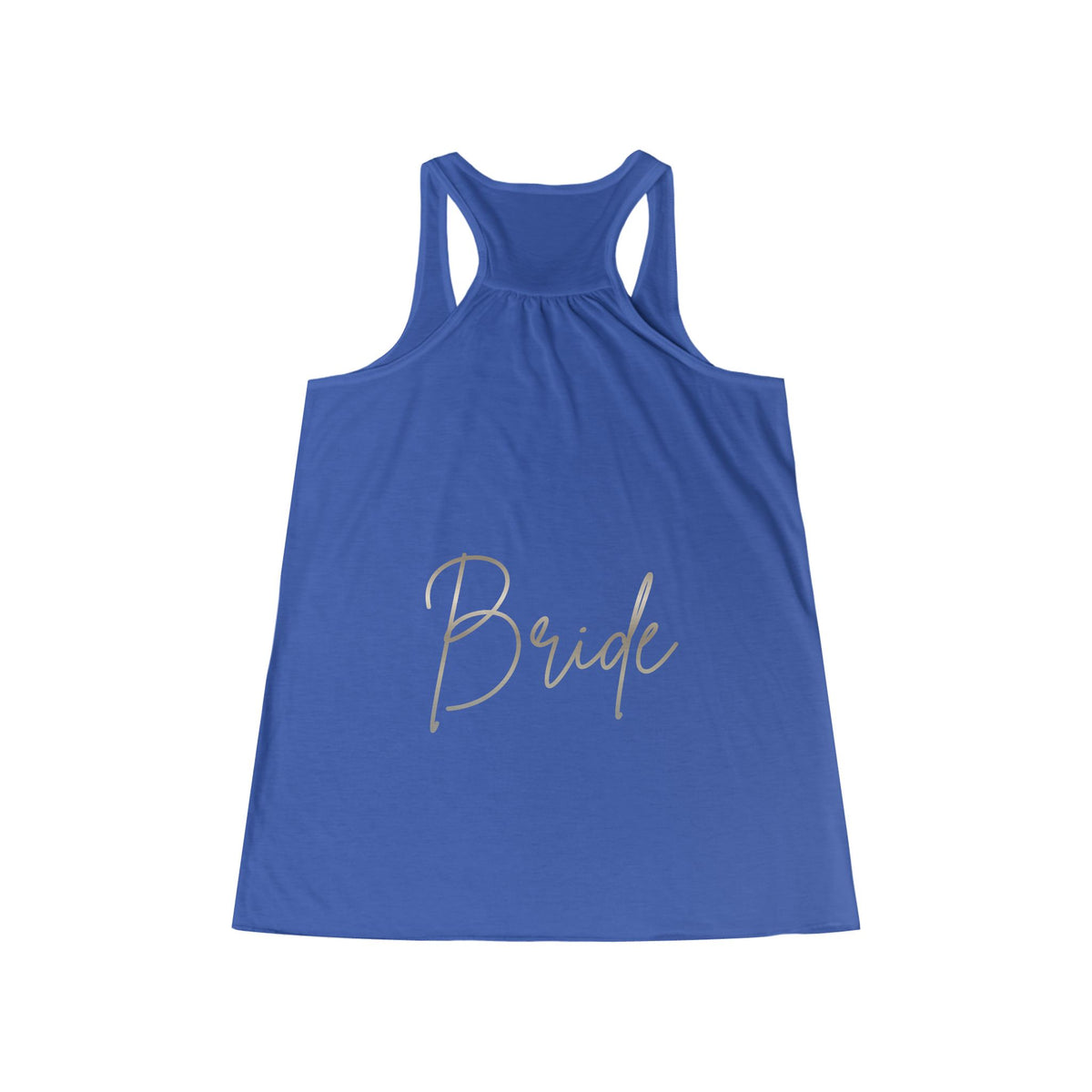 Bridal Bachelorette Party or Honeymoon Flowy Racerback Tank Top