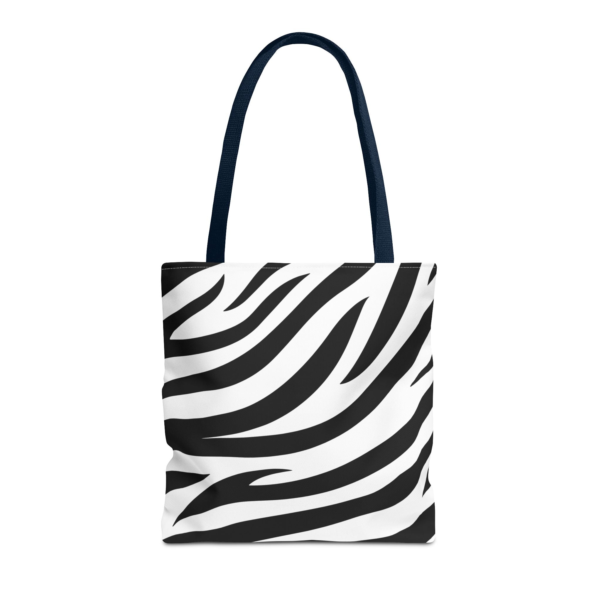 Tote Bag — Black & White Zebra Print  Fashion Tote