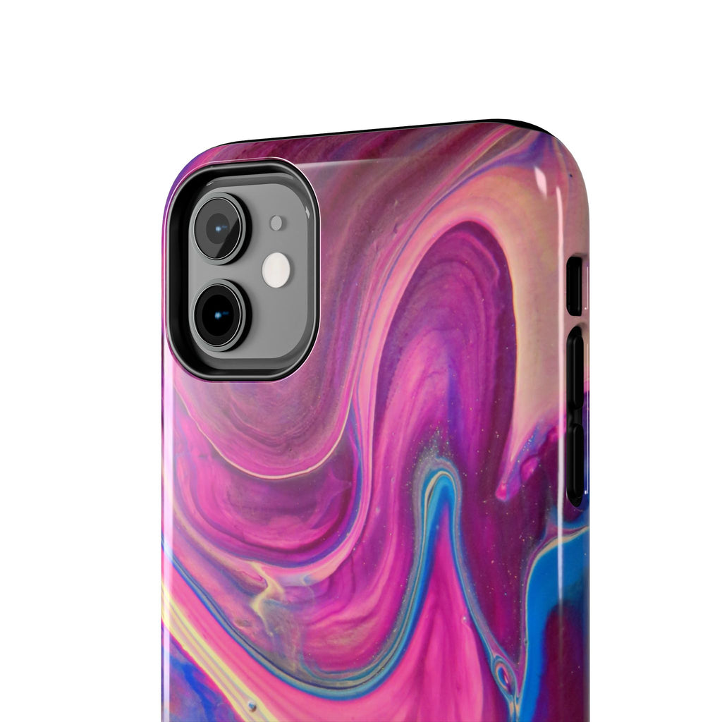 Phone Case | Protective Artistic Paint Pour Design