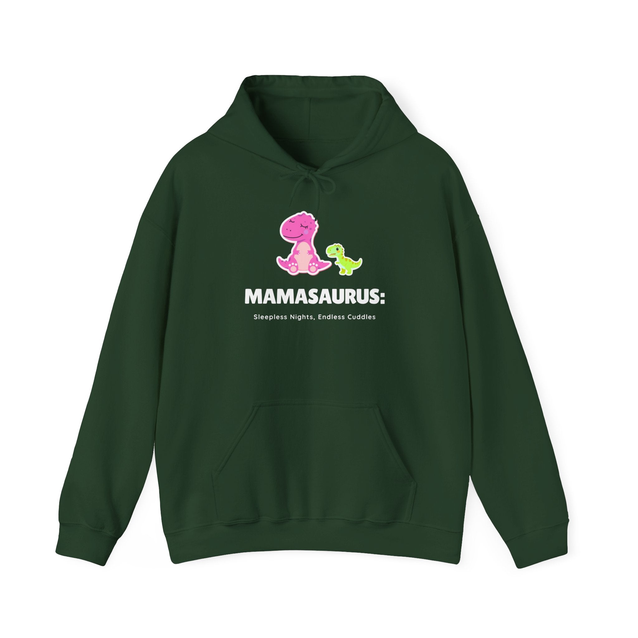 Hoodie | 'Mamasaurus' Pink Mama Dino with Baby Sweater