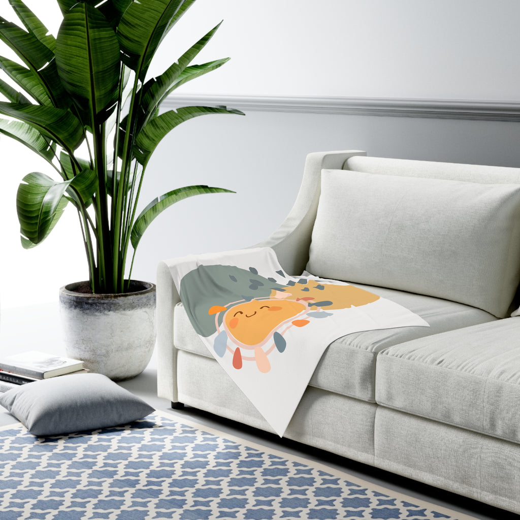 Baby Swaddle Blanket | Sunshine Smiles Nursery Wrap