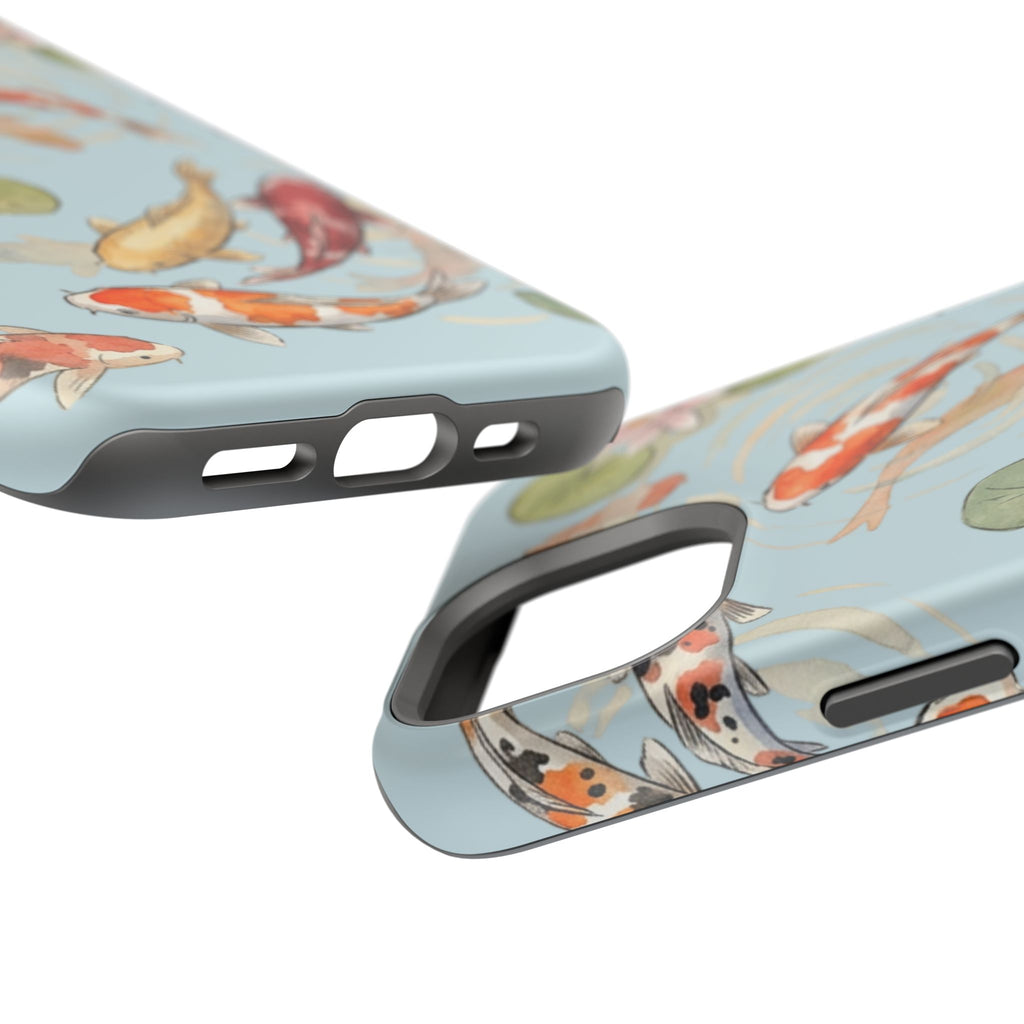 Phone Case | Koi Pond Magnetic Impact-Resistant Phone Cover