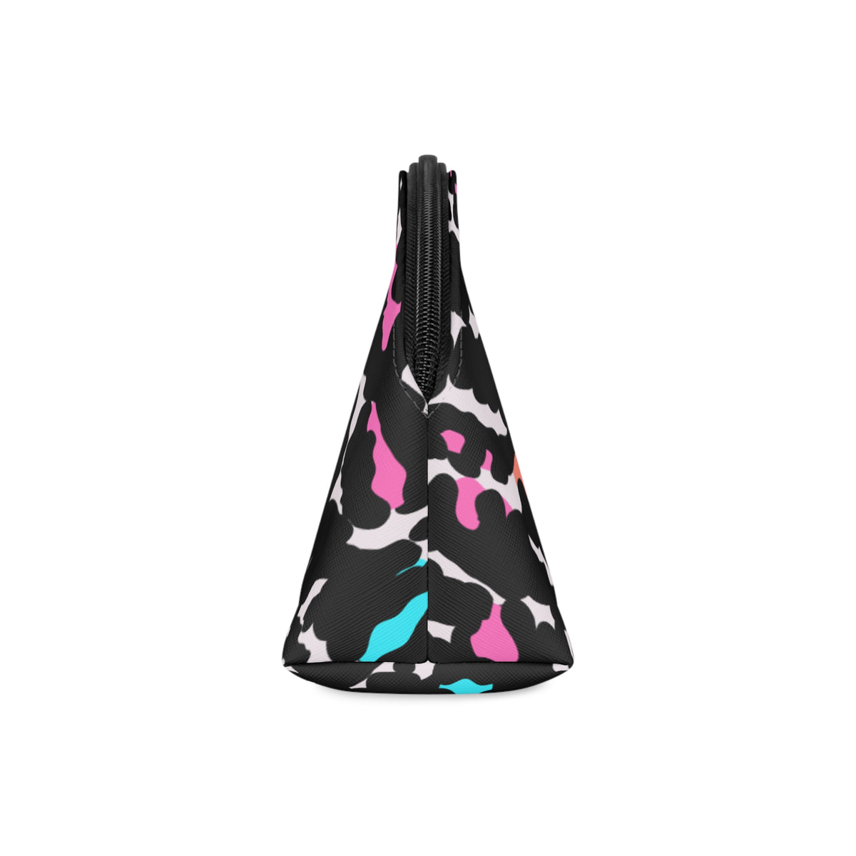 Colorful Leopard Print Cosmetic Bag