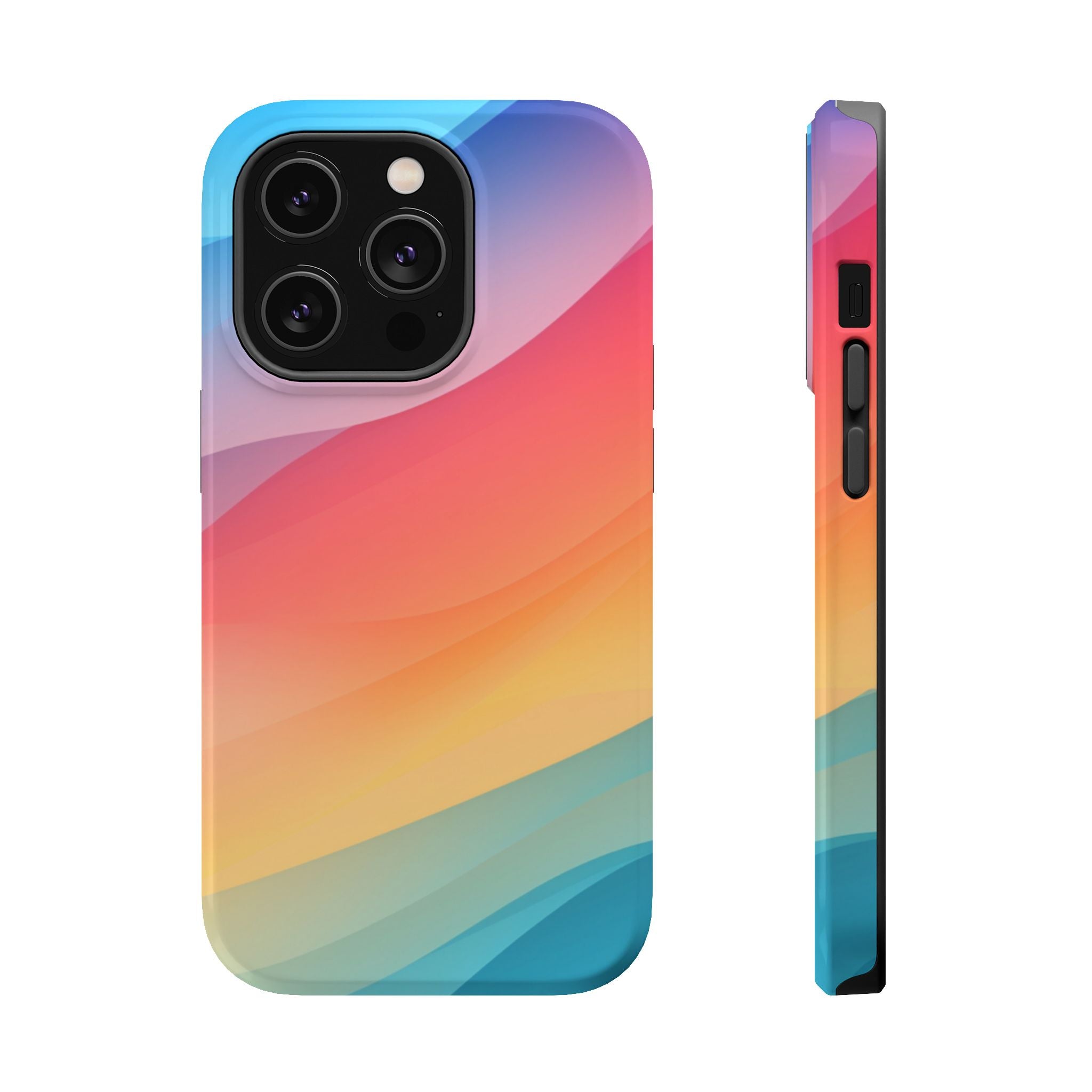 Phone Case | Gradient Sunset Magnetic Impact-Resistant Phone Shield