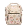 Diaper Backpack | Cute Pastel Nursery Print Multifunctional Diaper Bag