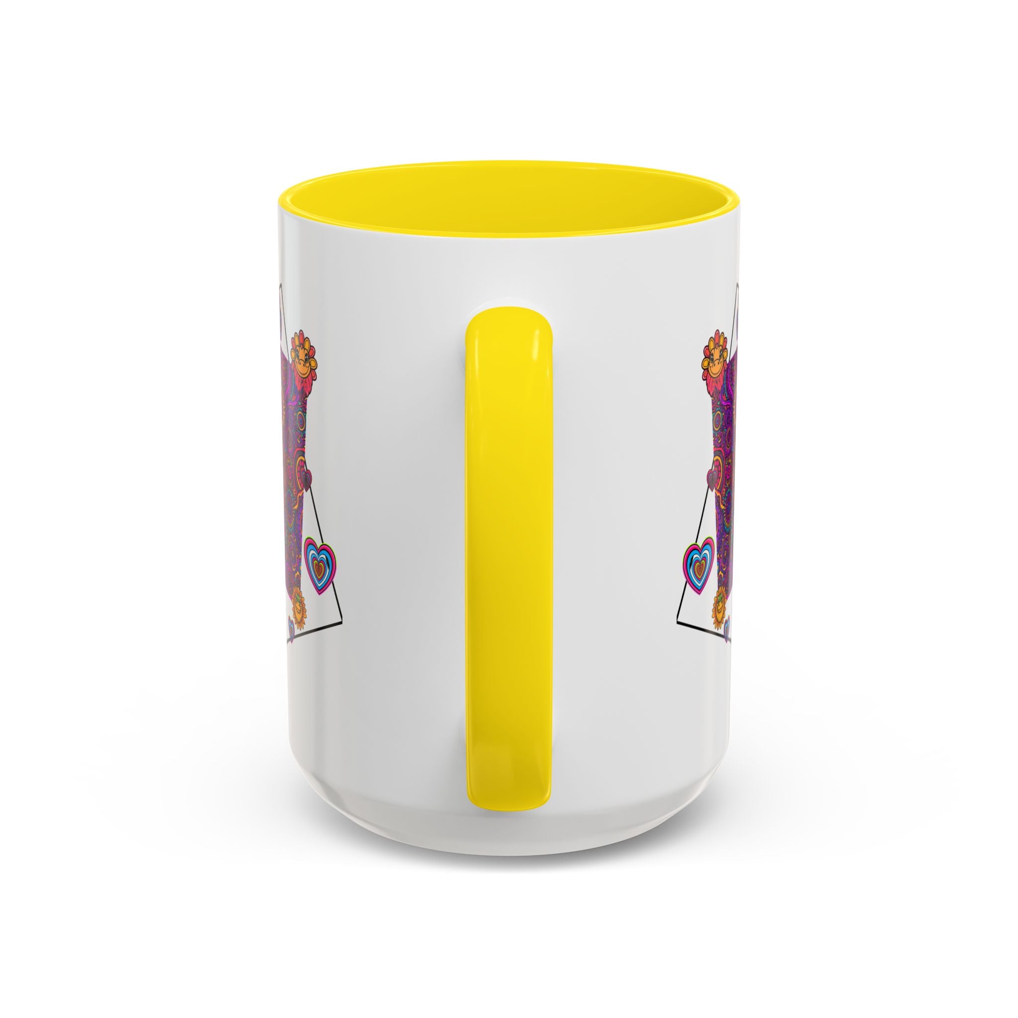 Coffee Mug | Psychedelic Lizards Accent Ceramic Mug