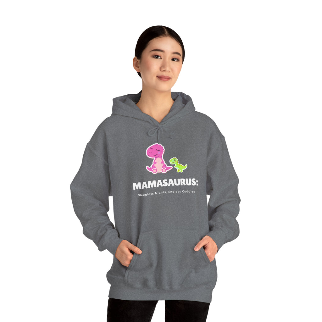 Hoodie | 'Mamasaurus' Pink Mama Dino with Baby Sweater