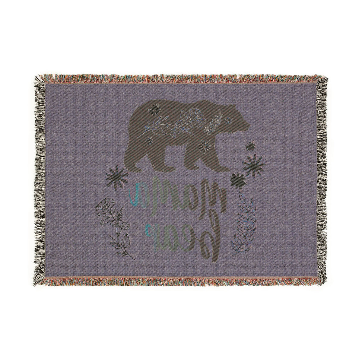 Cozy Woven Throw for Mama Bears