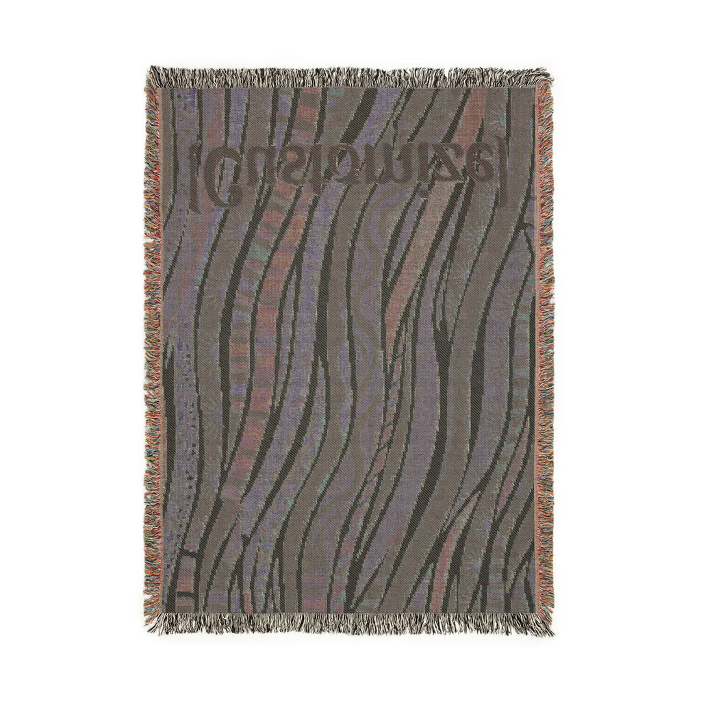 Personalized Boho Woven Throw
