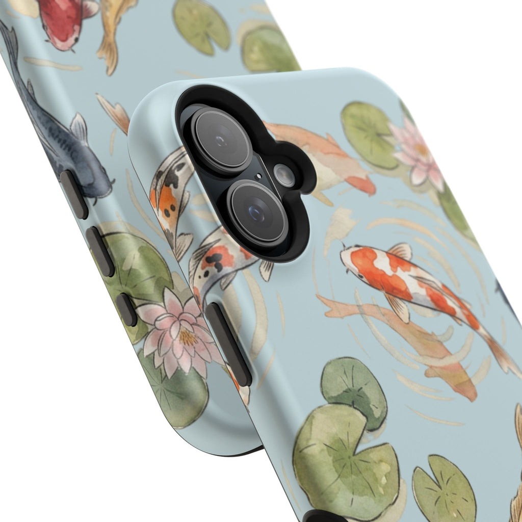Phone Case | Koi Pond Magnetic Impact-Resistant Phone Cover