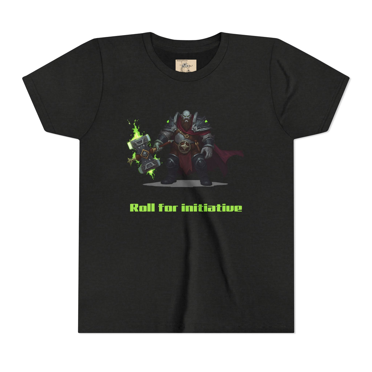 Custom 'Roll for Initiative' RPG Fantasy Character T-Shirt