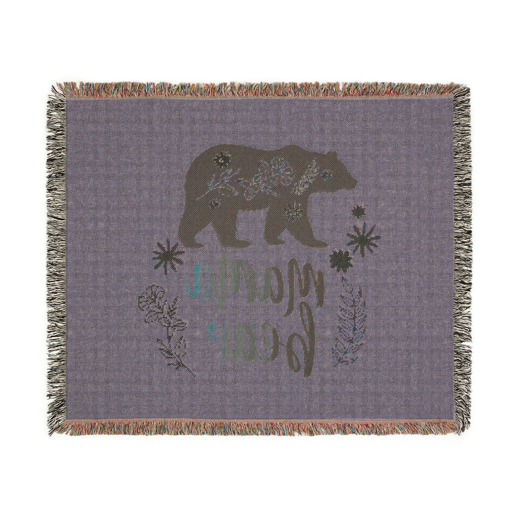 Cozy Woven Throw for Mama Bears