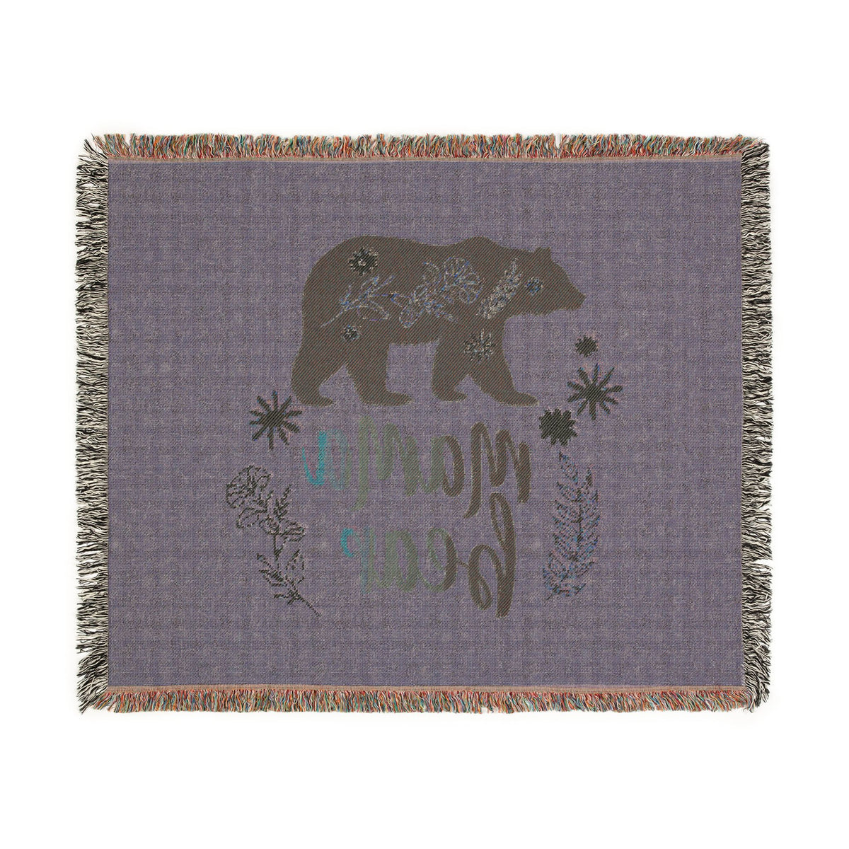 Cozy Woven Throw for Mama Bears