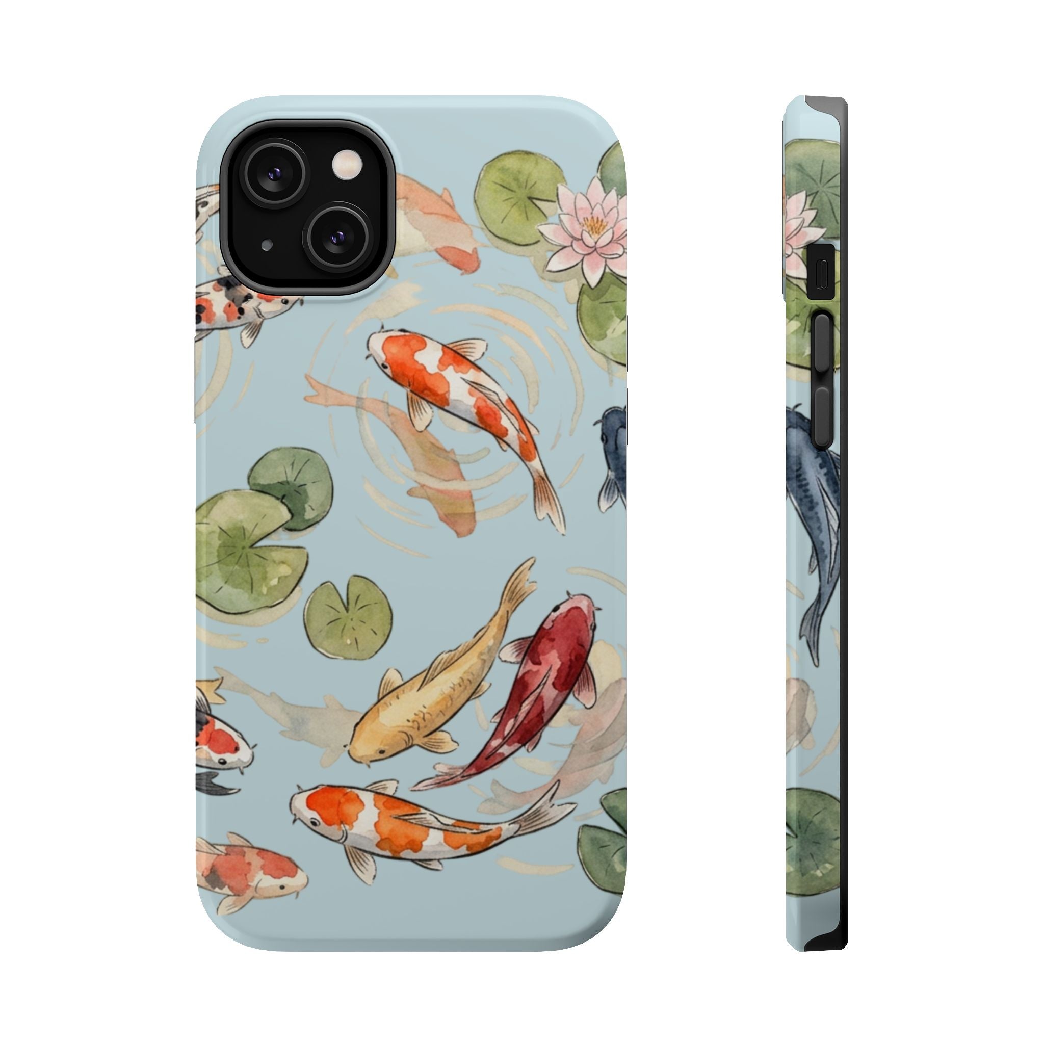 Phone Case | Koi Pond Magnetic Impact-Resistant Phone Cover