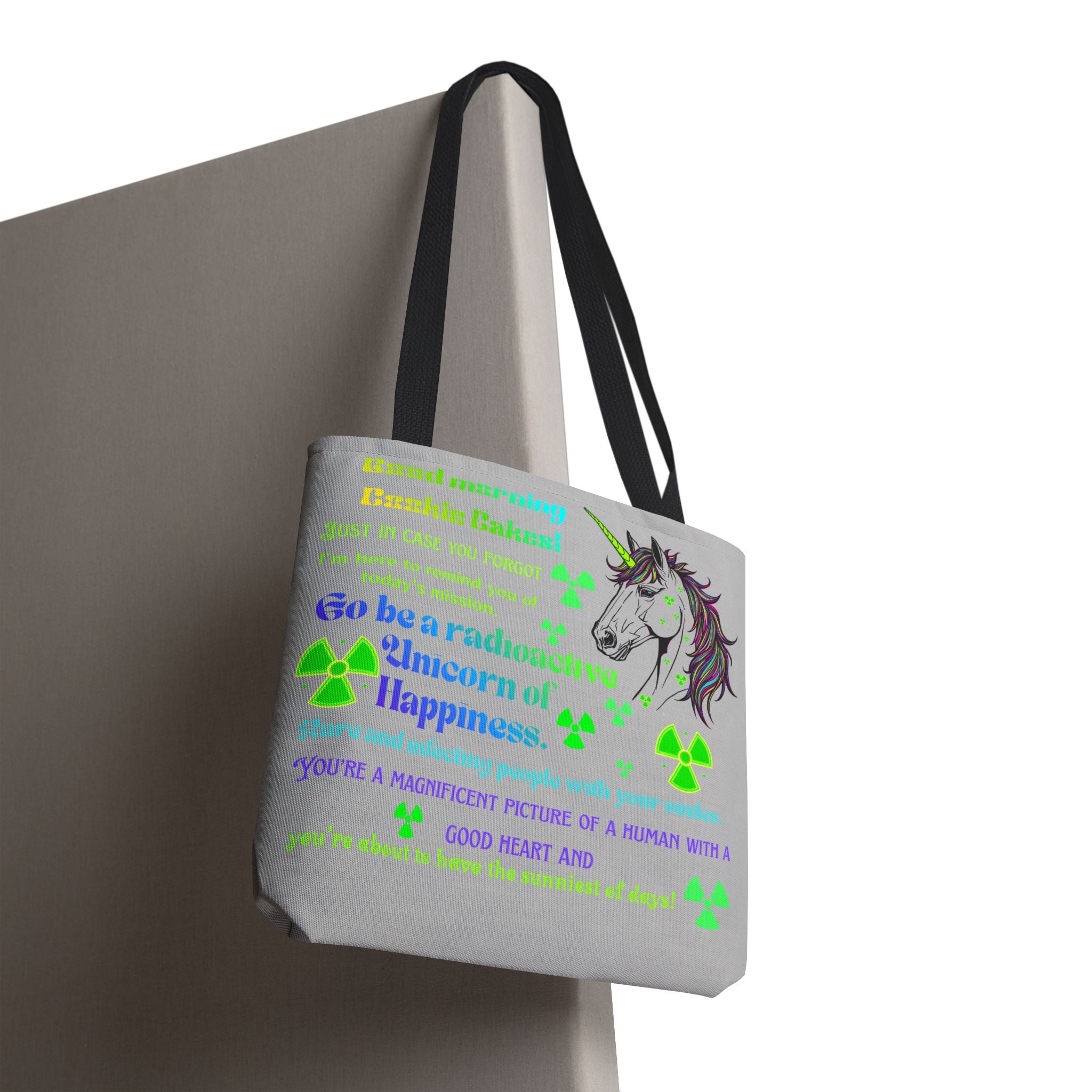 Tote Bag | Radiant Neon Graphic Tote