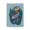 Journal | Psychedelic Axolotl Illustration Hardcover Matte Notebook