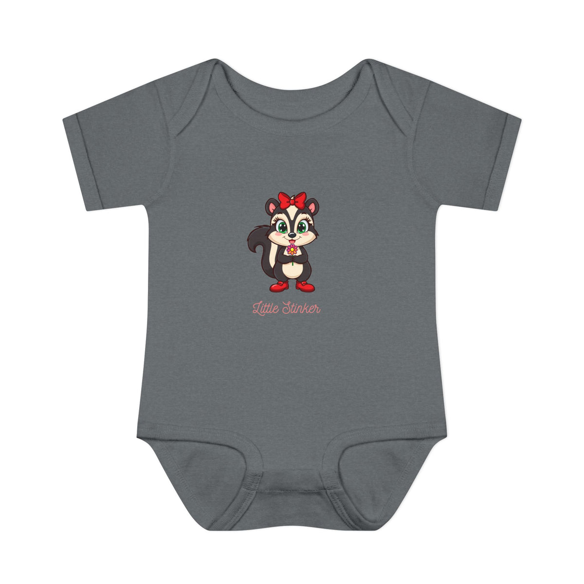 Adorable "Little Stinker" Graphic Onesie