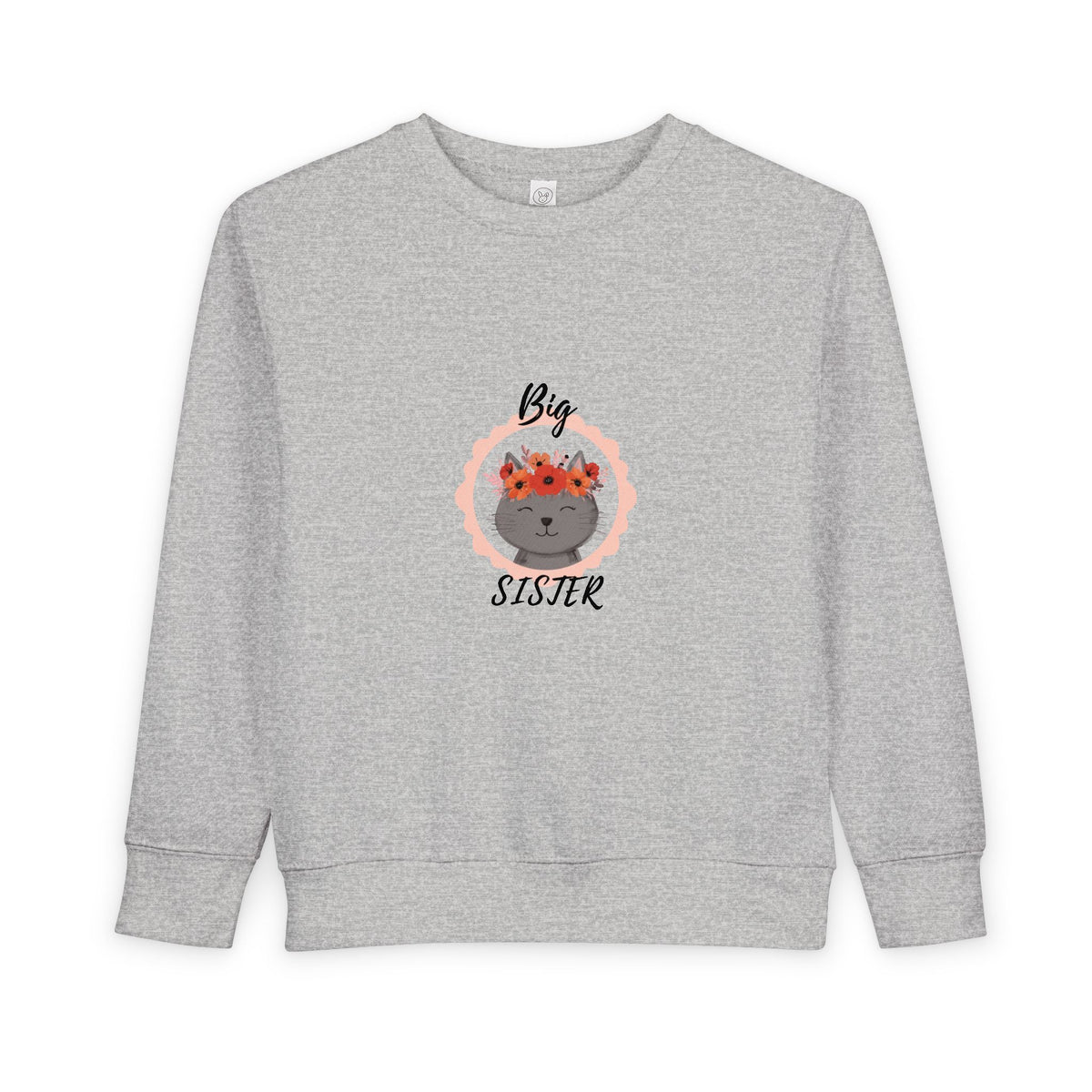 Big Sister Long Sleeve Shirt Sweatshirt for Tots & Littles