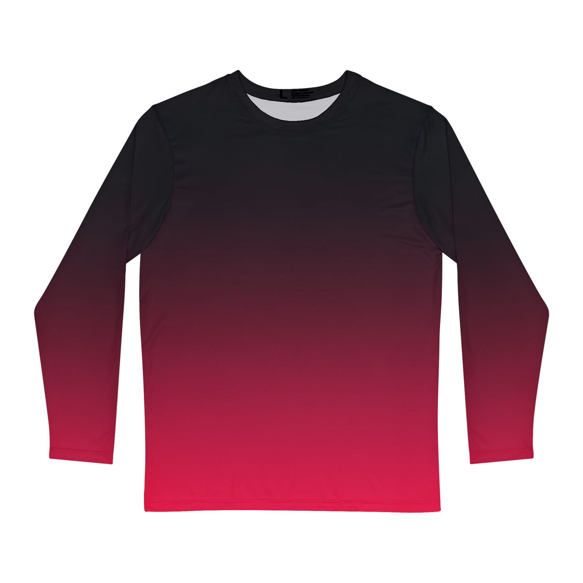 Customizable Ombre Long Sleeve Shirt