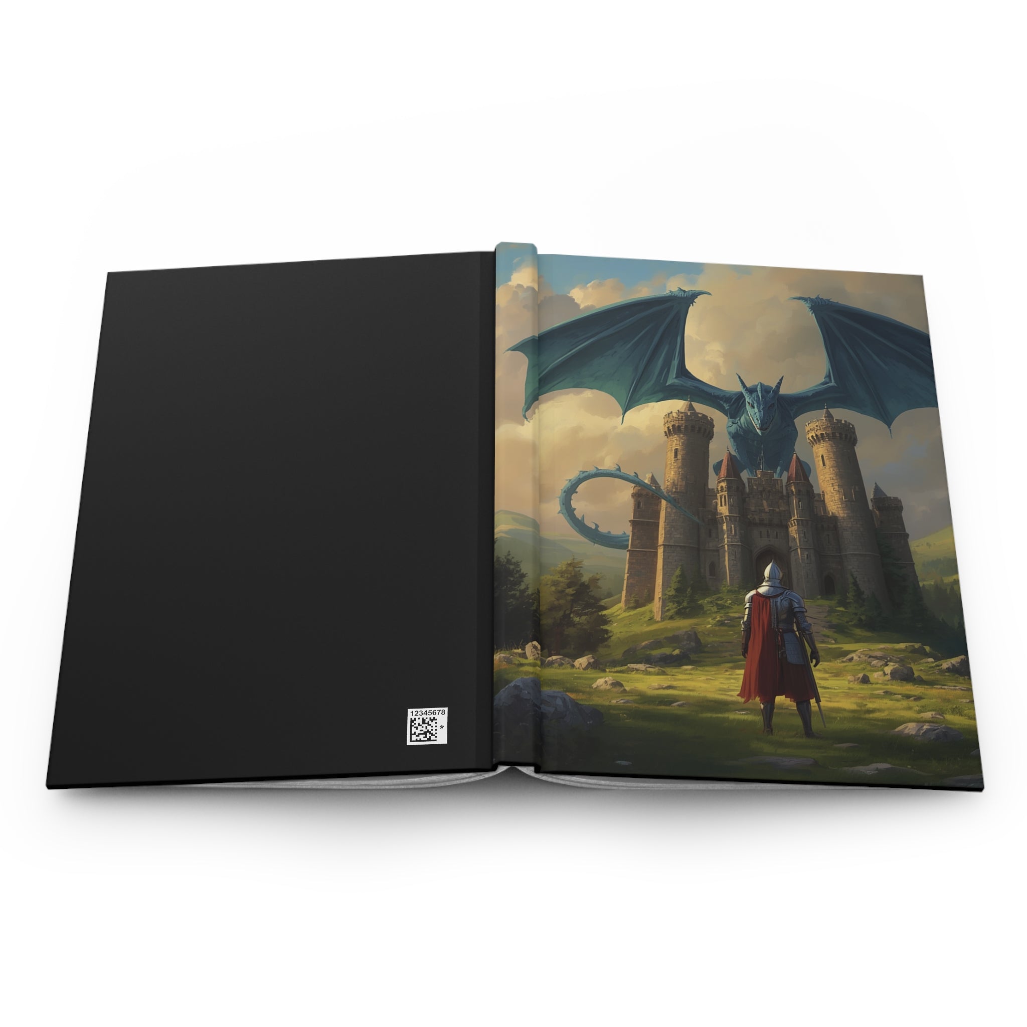 Journal | Dragon vs Knight Hardcover Notebook