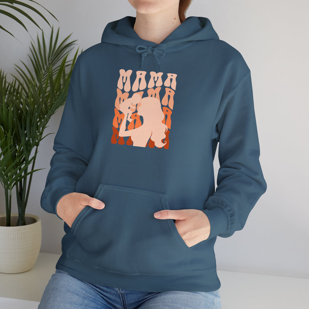 Hoodie | Mama and Baby Silhouette Graphic