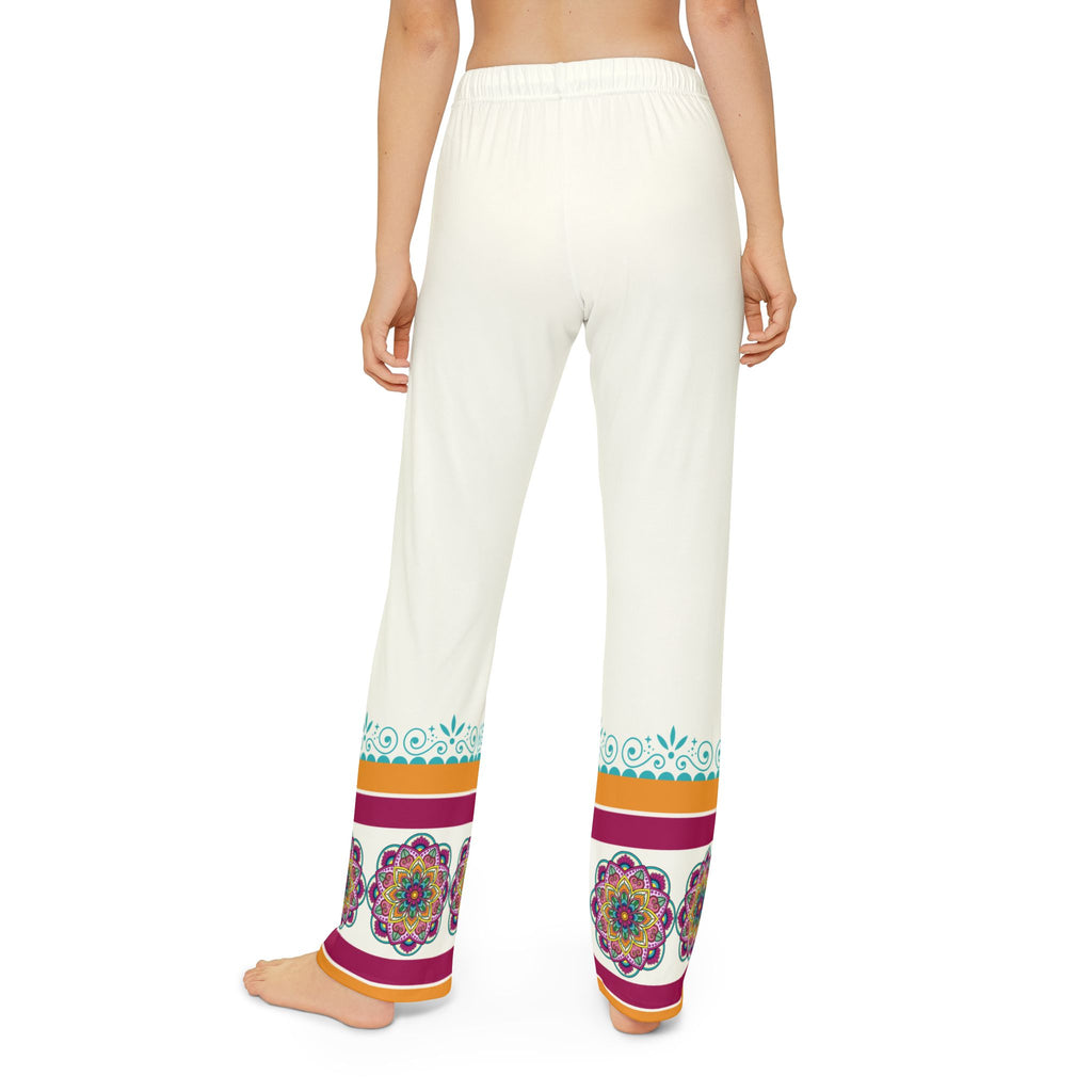 Children & Youth Pajamas | Colorful Boho Mandala Border Pattern Lounge Wear