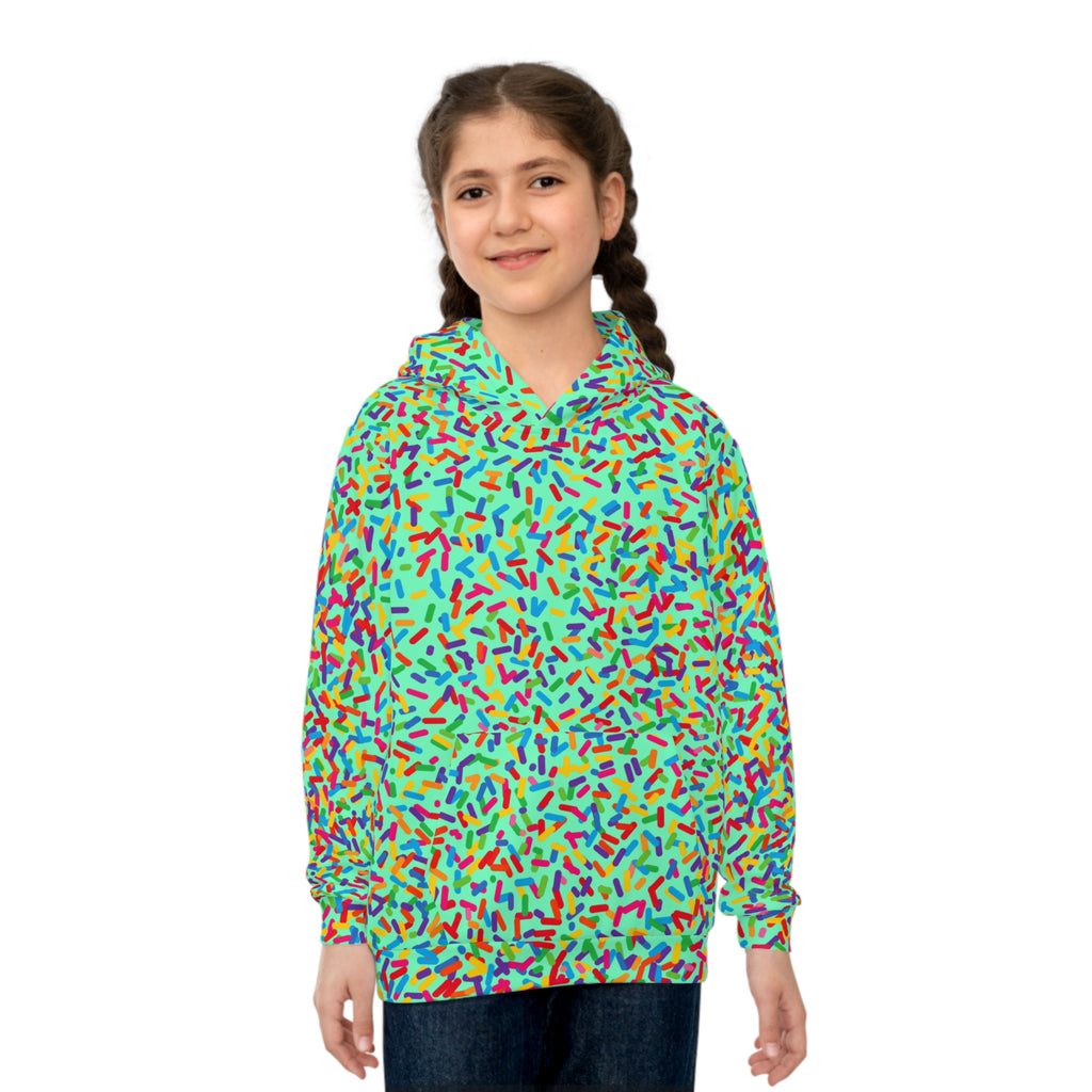 Pistachio & Rainbow Sprinkles Hoodie