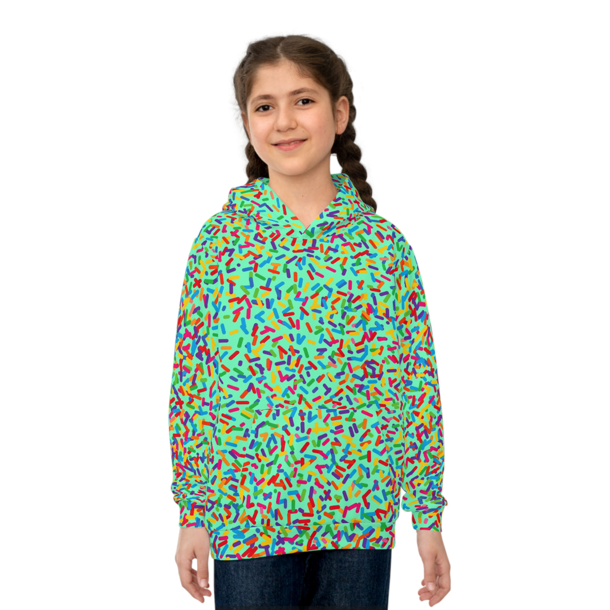 Pistachio & Rainbow Sprinkles Hoodie