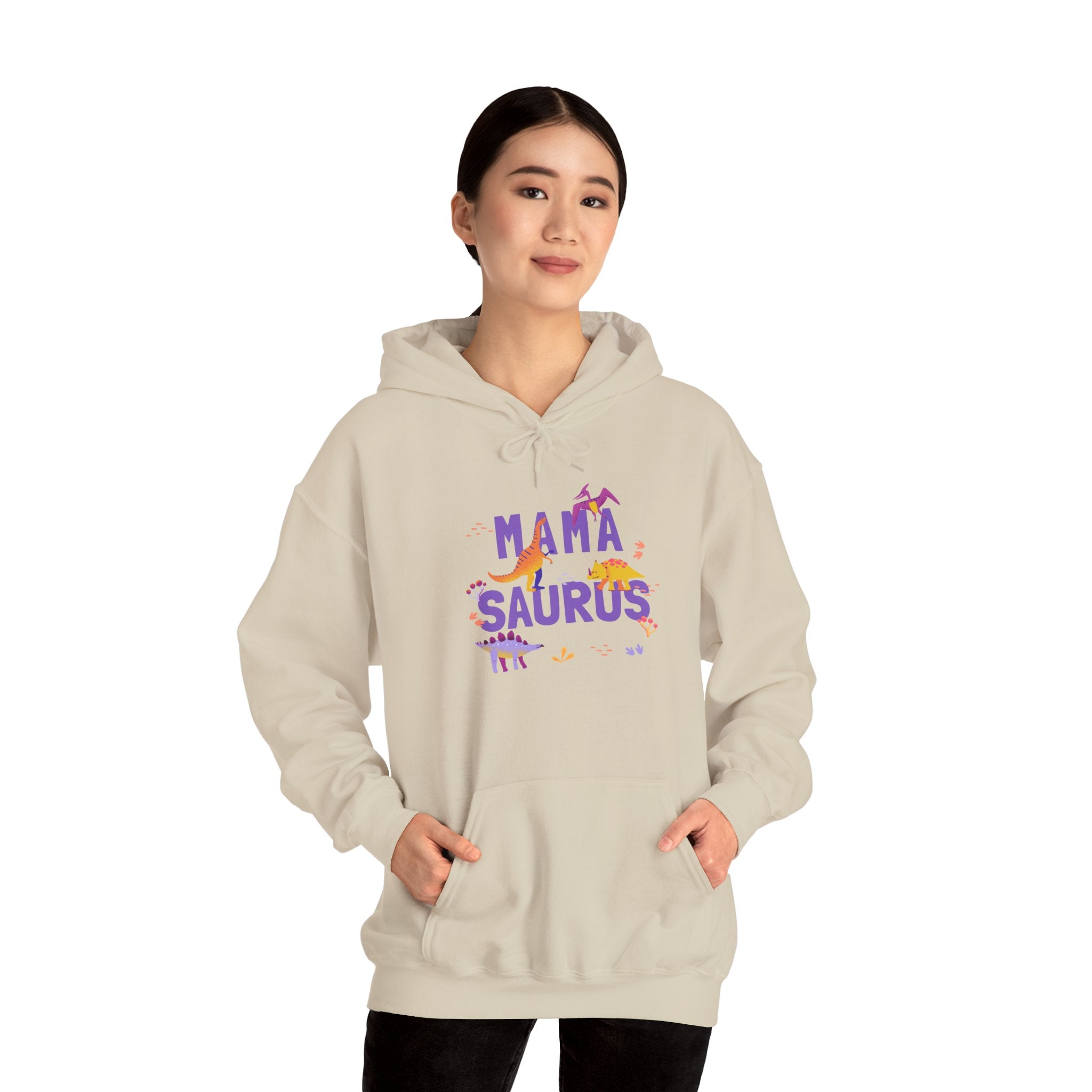 Hoodie | 'Mama Saurus' Graphic Sweatshirt
