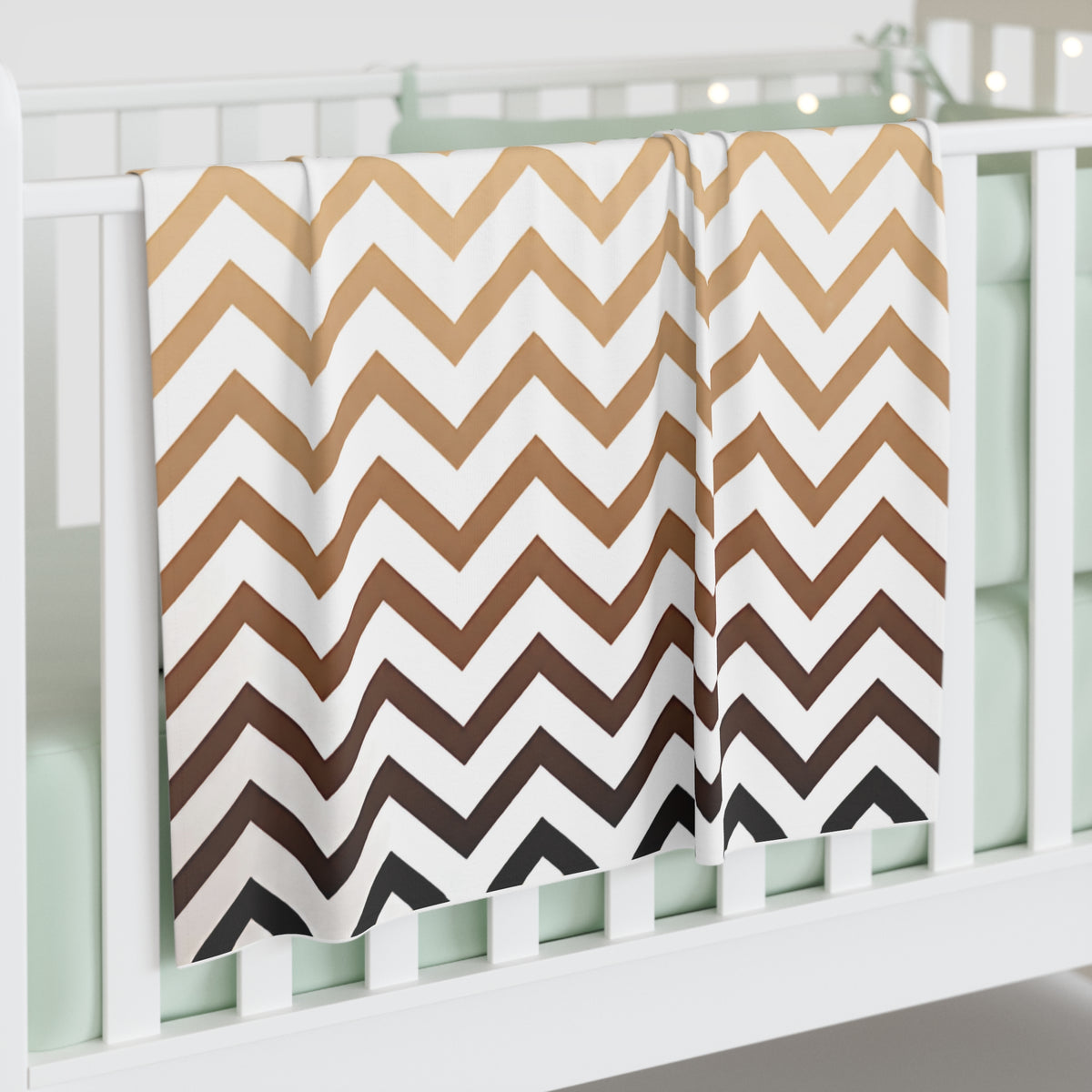 Baby Swaddle Blanket | Warm Tone Neutral Jersey Swaddle
