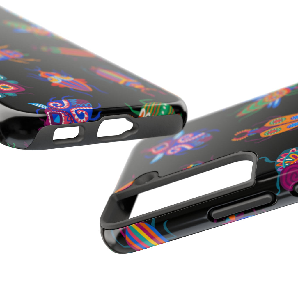 Phone Case | Neon Beetle Pattern Tough Protective Cover