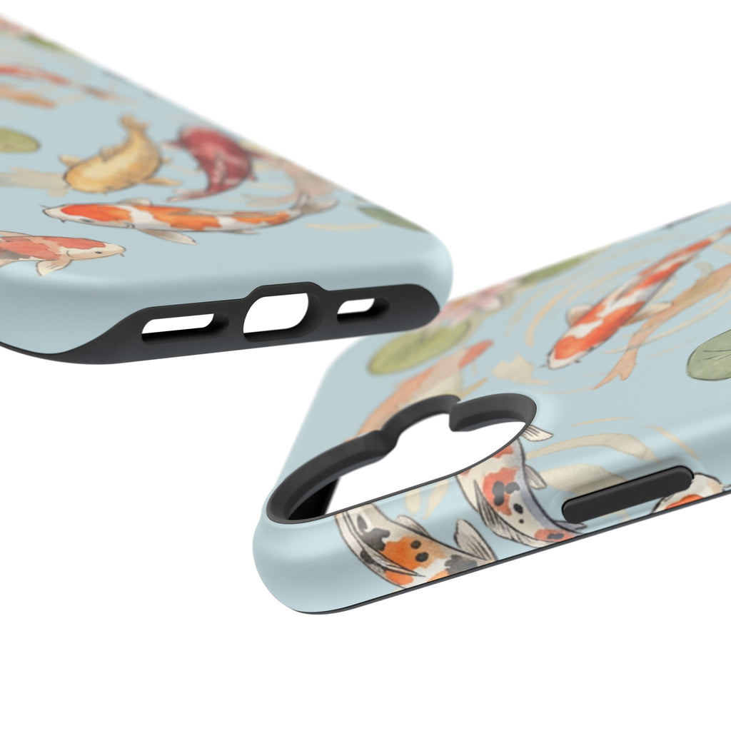 Phone Case | Koi Pond Magnetic Impact-Resistant Phone Cover