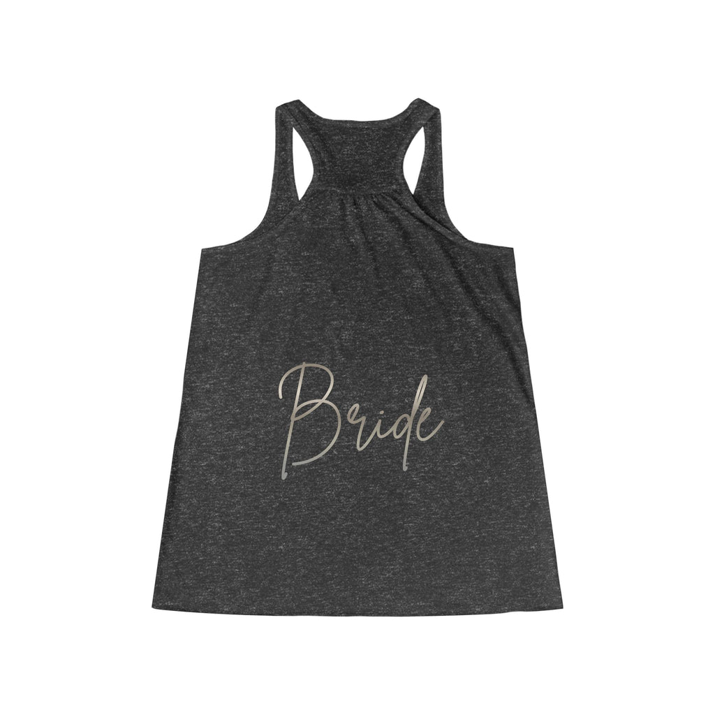 Bridal Bachelorette Party or Honeymoon Flowy Racerback Tank Top